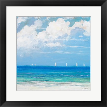 Framed Seaside II Print