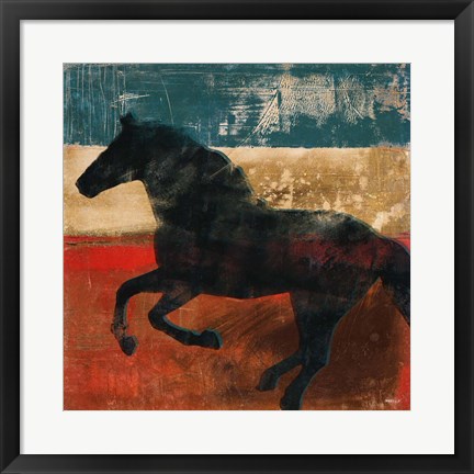 Framed Wild and Free I Print