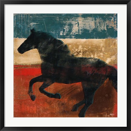 Framed Wild and Free I Print