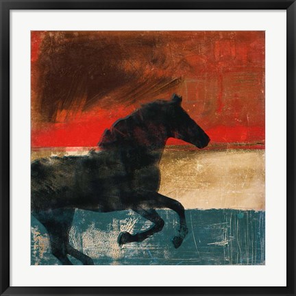 Framed Wild and Free II Print