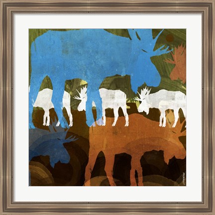 Framed Where the Wild Things Are II Print