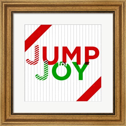 Framed Jump for Joy Print