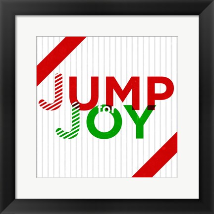 Framed Jump for Joy Print