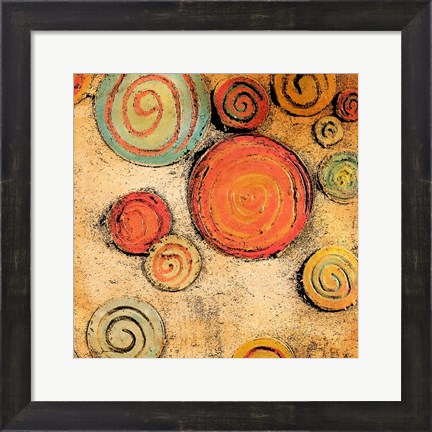 Framed Spring Forward Square II Print