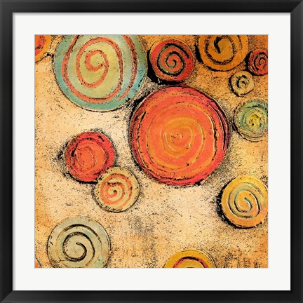 Framed Spring Forward Square II Print