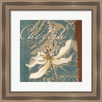 Framed Cherish Print