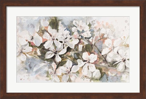 Framed Peach Blossom Print