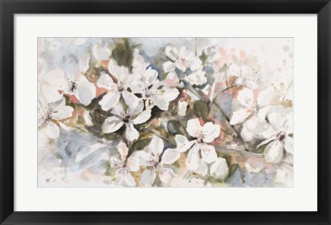 Framed Peach Blossom Print