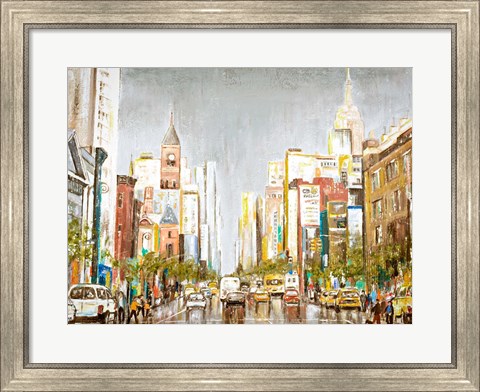 Framed Rainy Days Print