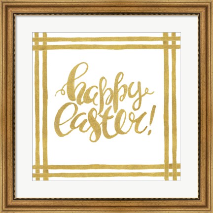 Framed Hello Easter Print