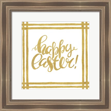 Framed Hello Easter Print