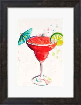 Framed Cocktail I Print