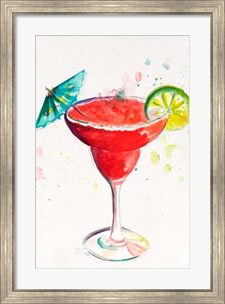 Framed Cocktail I Print