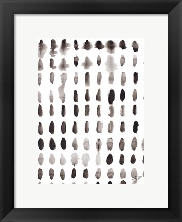 Framed Spots Print