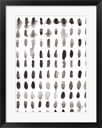 Framed Spots Print