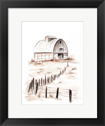 Framed My Farm Print