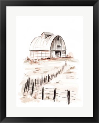 Framed My Farm Print