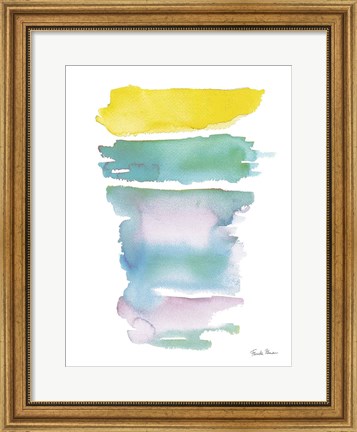 Framed Sideways I Pastel Print