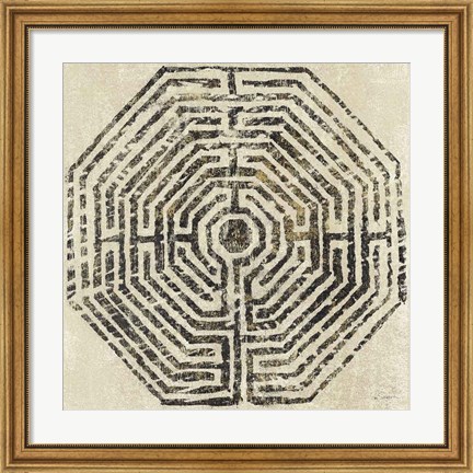 Framed Labyrinth Print