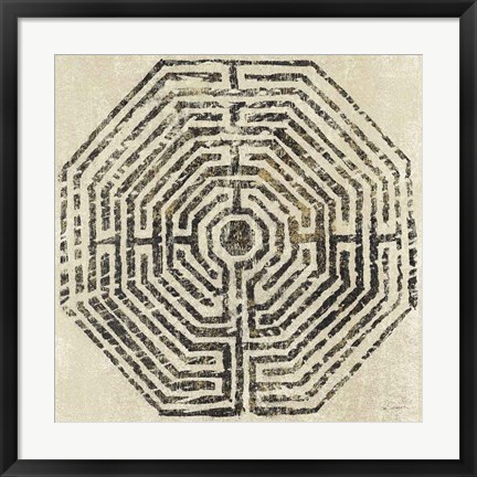 Framed Labyrinth Print