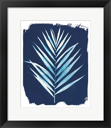 Framed Nature By The Lake - Frond III Print