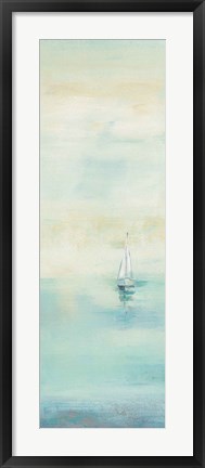 Framed Early Morning Sea I Print