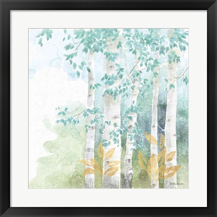 Framed Natures Leaves III Print