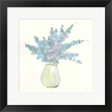 Framed Plant Eucalyptus IV Print