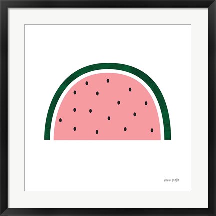 Framed Watermelon Print