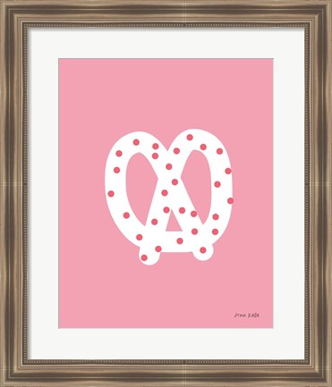 Framed Pretzel Print