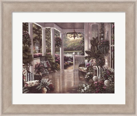 Framed Sunday Afternoon II Print