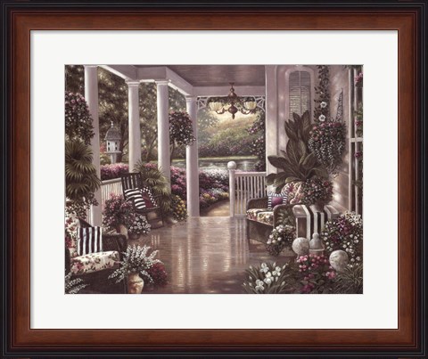 Framed Sunday Afternoon II Print