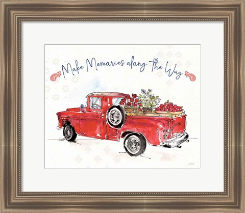 Framed Americana Mood IX Print