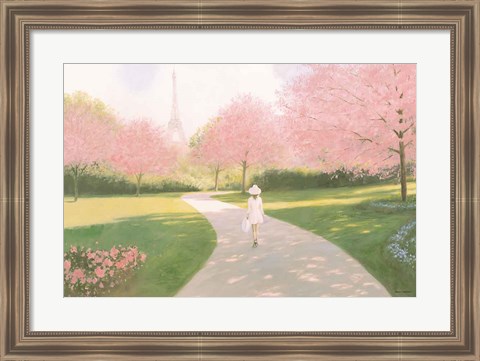 Framed Printemps a Paris II Print