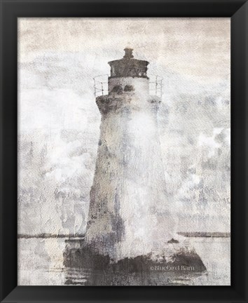 Framed Lighthouse Print