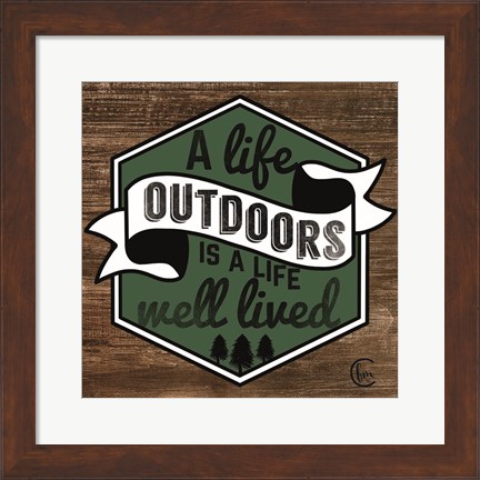 Framed Outdoor Life Print