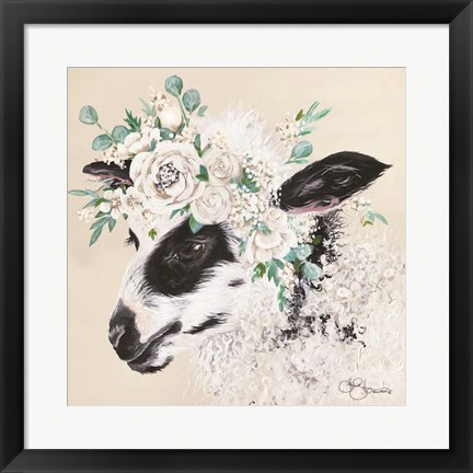 Framed Grace the Lamb Print