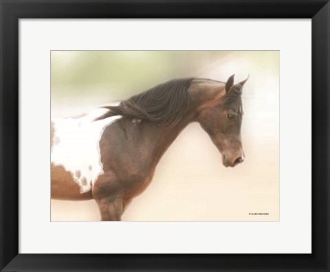 Framed Painted Beauty Print