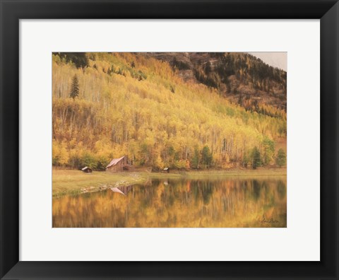 Framed San Juan Cabin Print