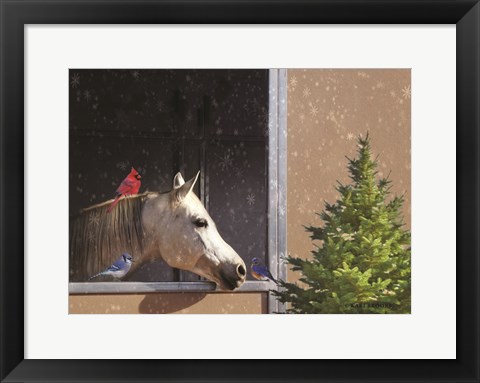 Framed Christmas Morning Print