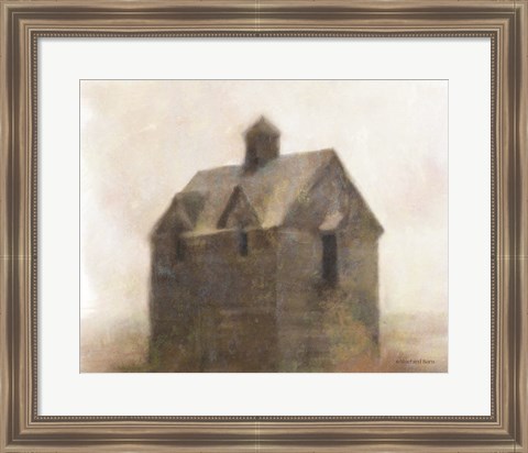 Framed Rustic Old House Print