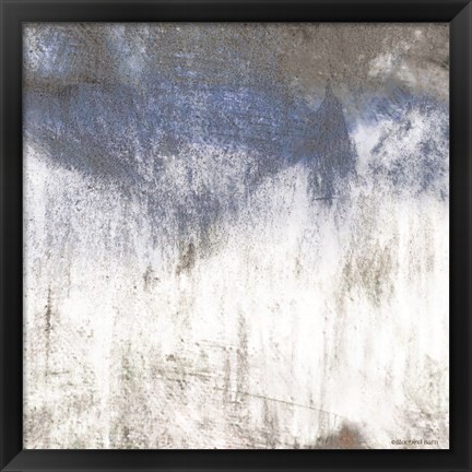 Framed Rugged Coastal Abstract I Print