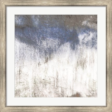 Framed Rugged Coastal Abstract I Print