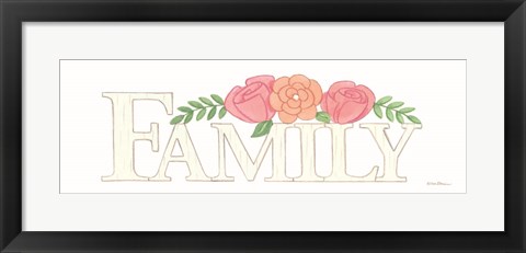 Framed Family Print