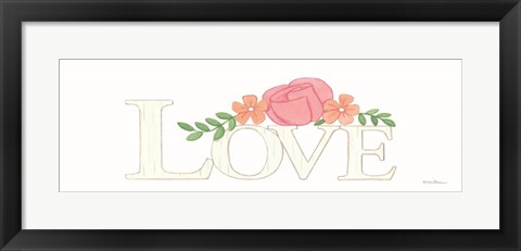 Framed Love Print