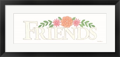 Framed Friends Print