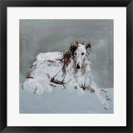 Framed Pop Modern Dog II Print