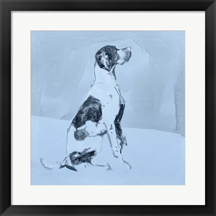 Framed Pop Modern Dog III Print