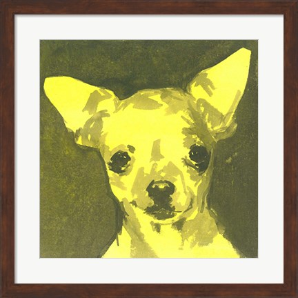 Framed Pop Modern Dog VII Print