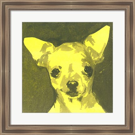 Framed Pop Modern Dog VII Print